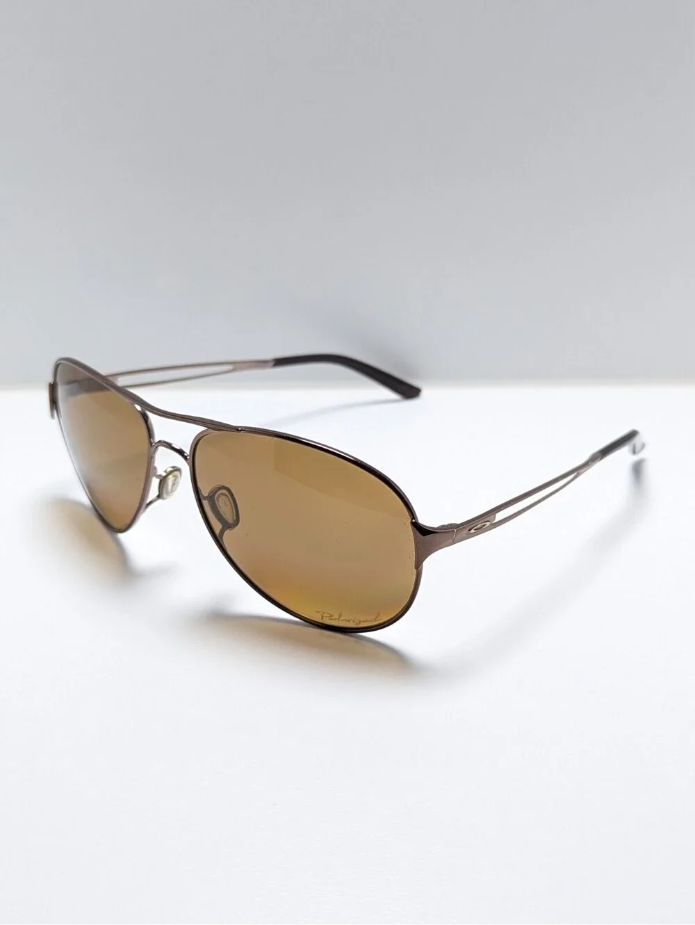 Oakley Caveat OO4054-05 Brown Tint Polarized Aviator Unisex Sunglasses 60-14-137